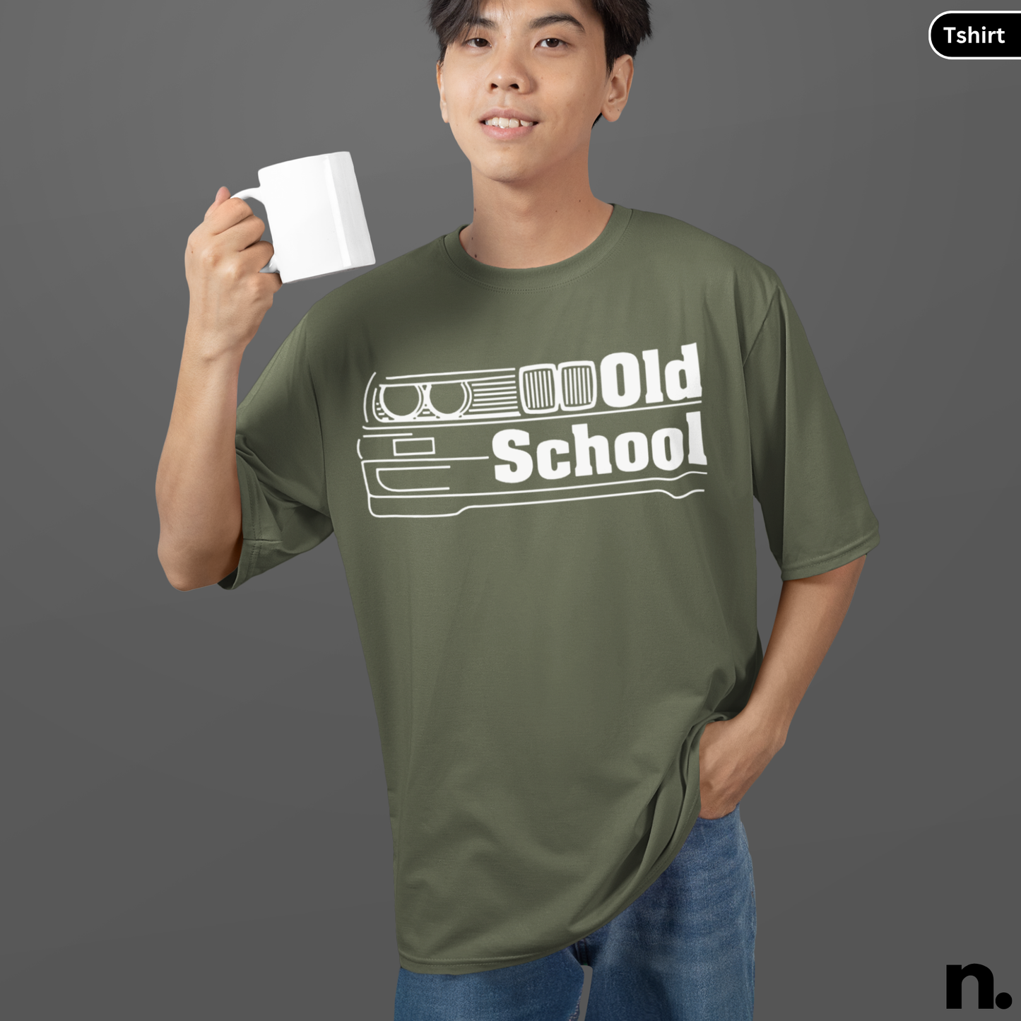 Outline T-Shirt - Old School Bimmer