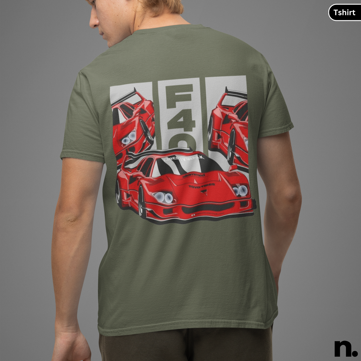 LBWK F40 Poster Style Print Unisex Heavy Cotton Tee