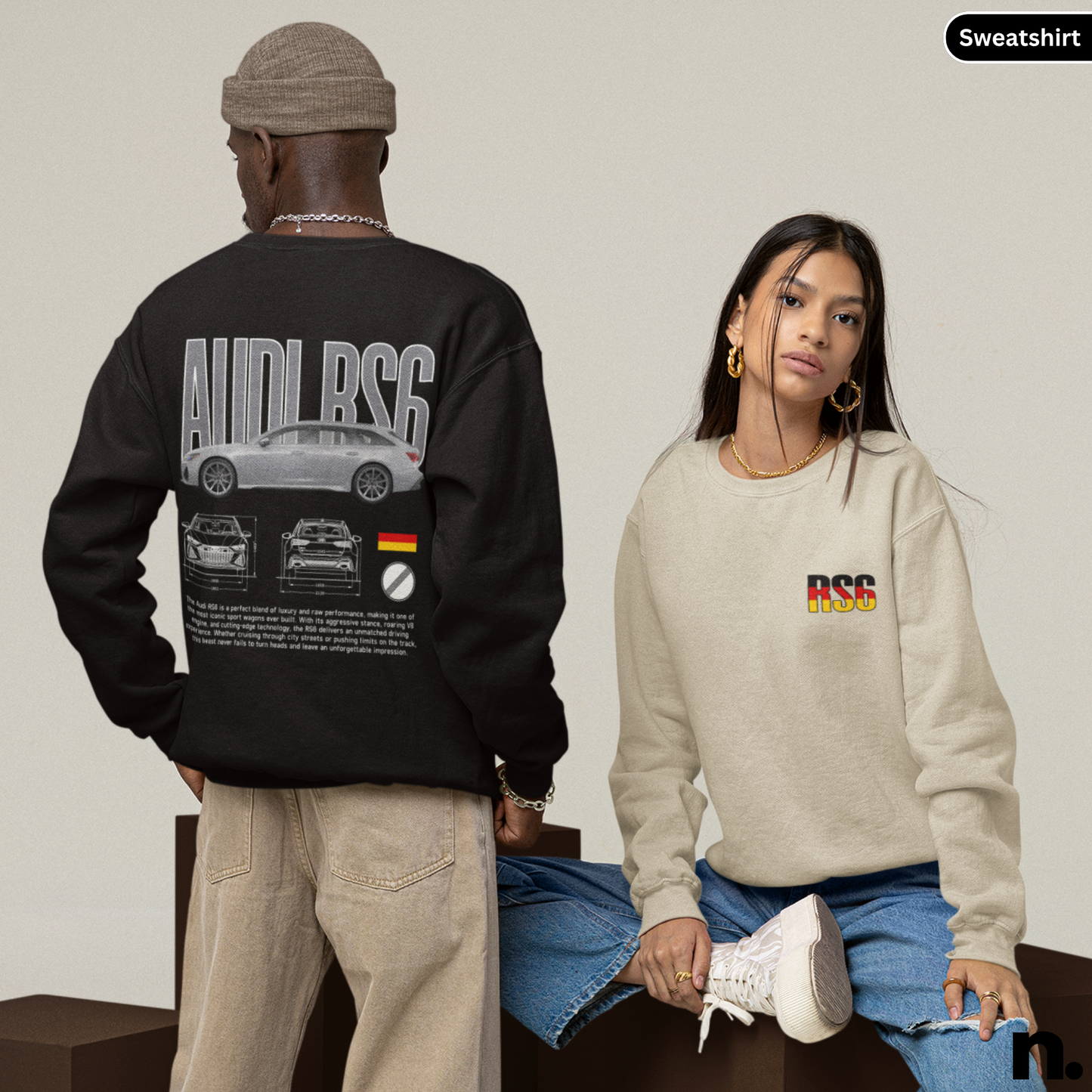 RS6 Poster Style Sweatshirt