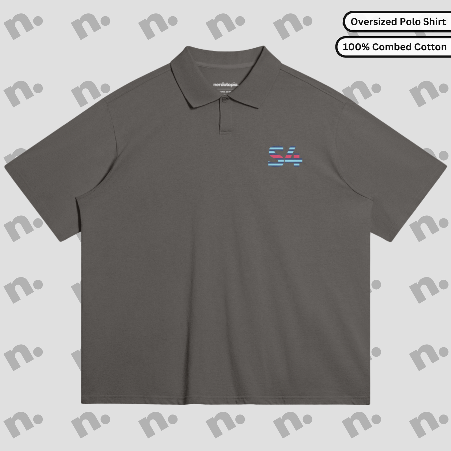 Built for Battle — Delta S4 Oversized Premium Polo