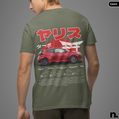 JDM GR Yaris Poster Style T-shirt