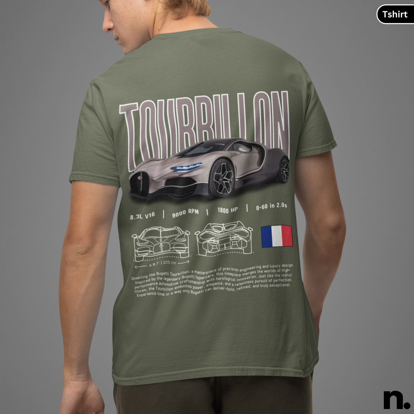 New Tourbillon Poster Style T-shirt