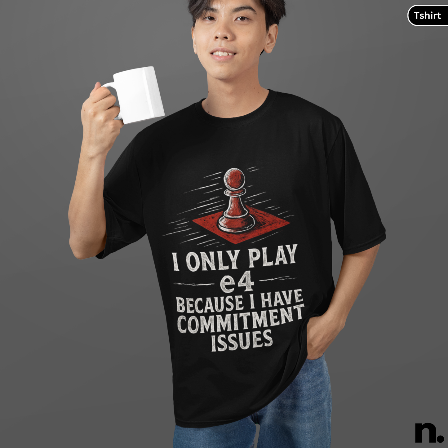E4 Opening Chess Inspired Unisex Tee