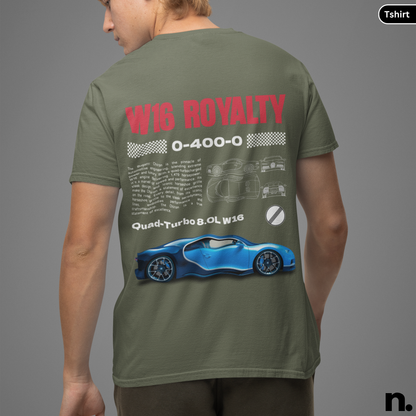 W16 Royalty Poster Style T-shirt