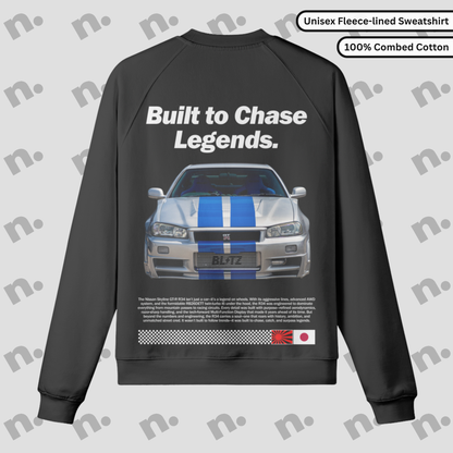 R34 Heritage Premium Fleece-lined Sweatshirt