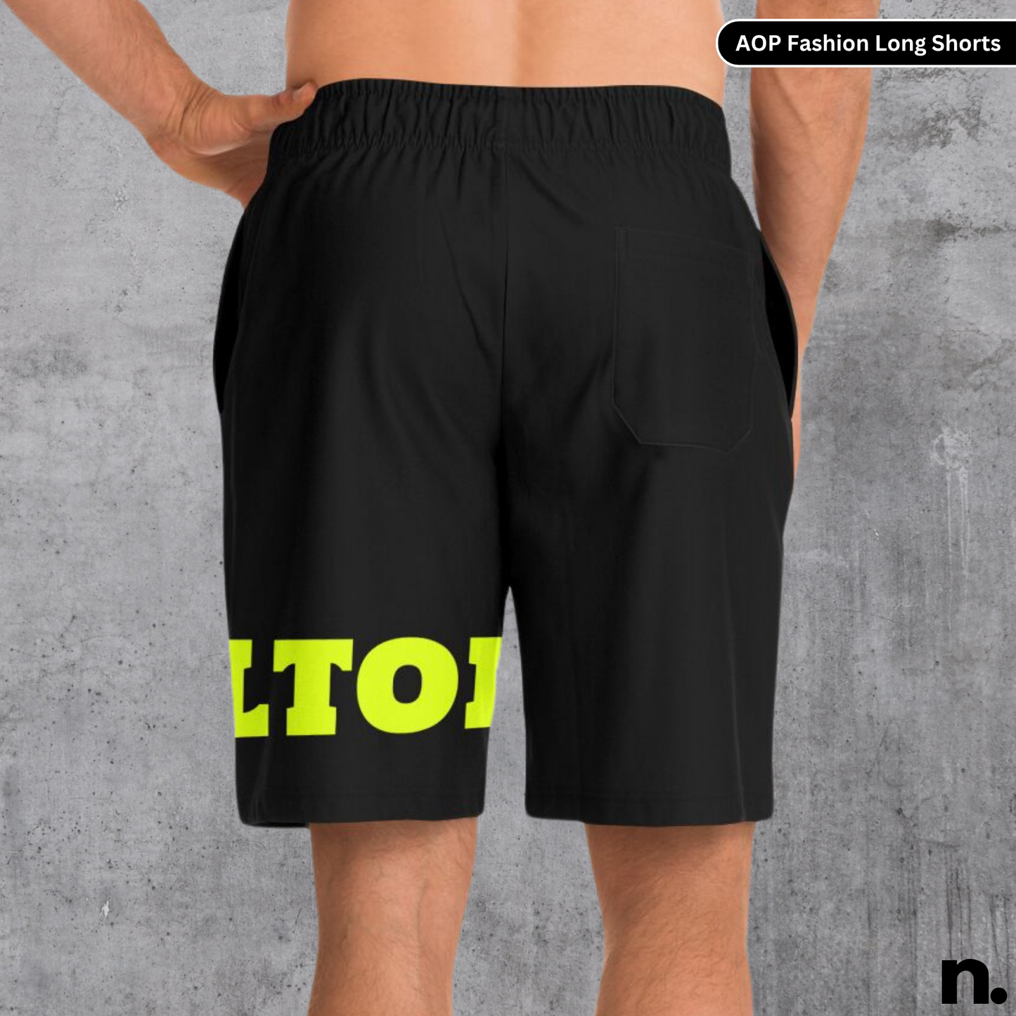 Hamilton F1 Inspired Long Shorts