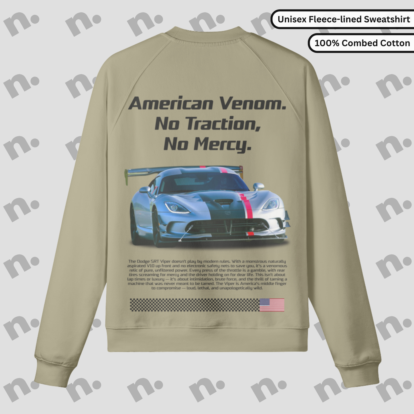 Viper Inspired Premium Fleece-lined Sweatshirt