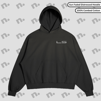 LS Legacy Sun Faded Distressed Premium Hoodie