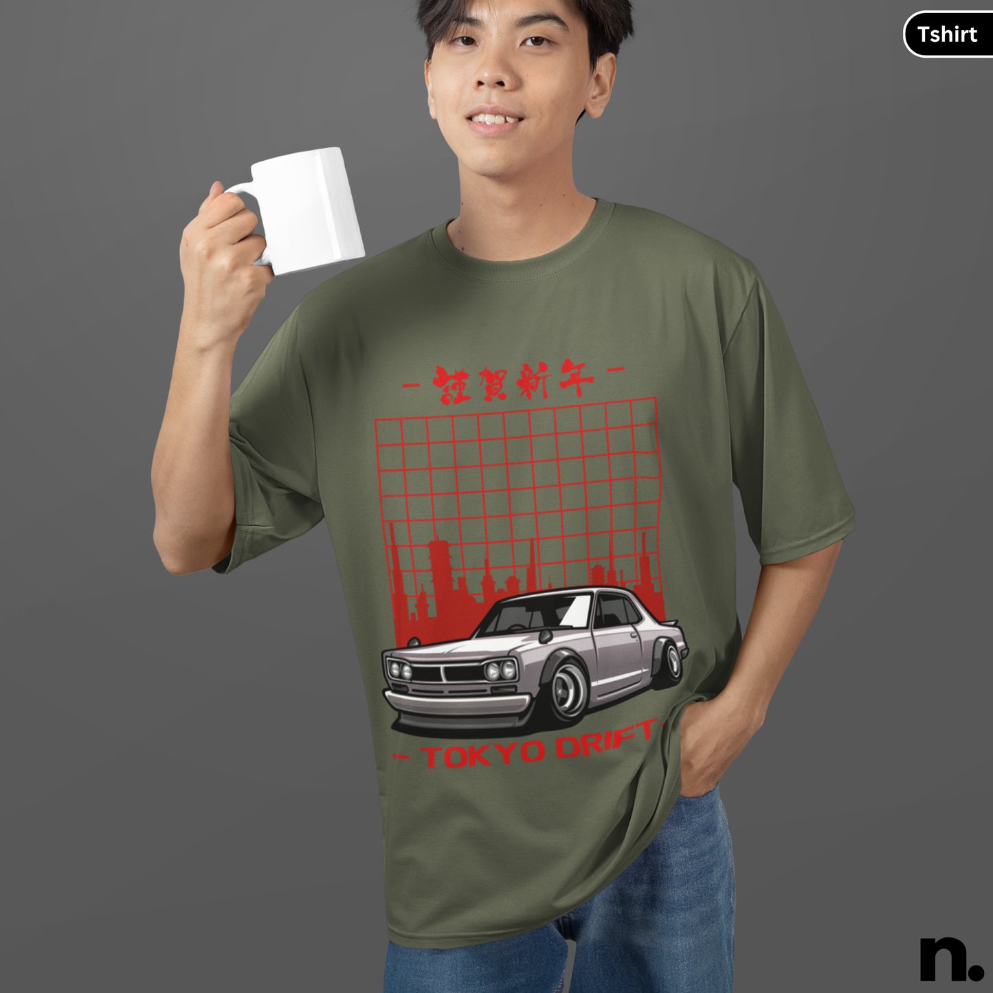 JDM Tokyo Drift Skyline T-Shirt