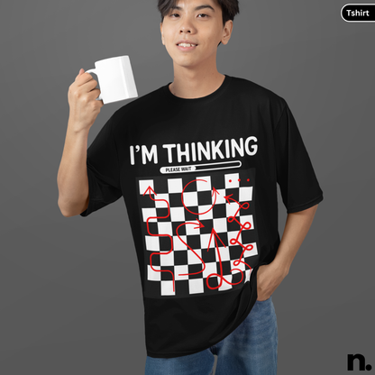 I'm Thinking Chess Funny Unisex Tee