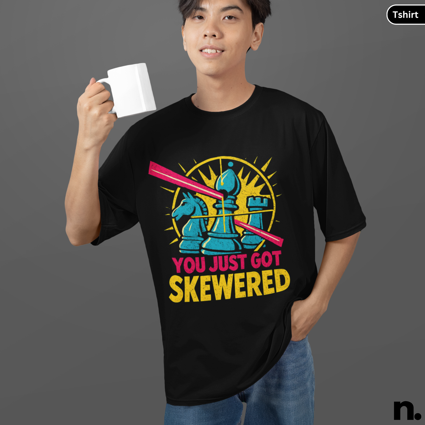 Chess Skewer Funny Unisex Tee