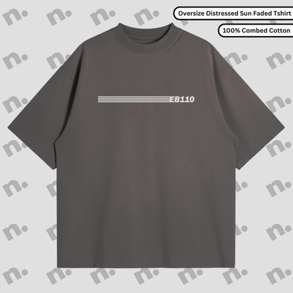 EB110 – “Monaco Dreams on Bologna Steel” Premium Distressed Tee