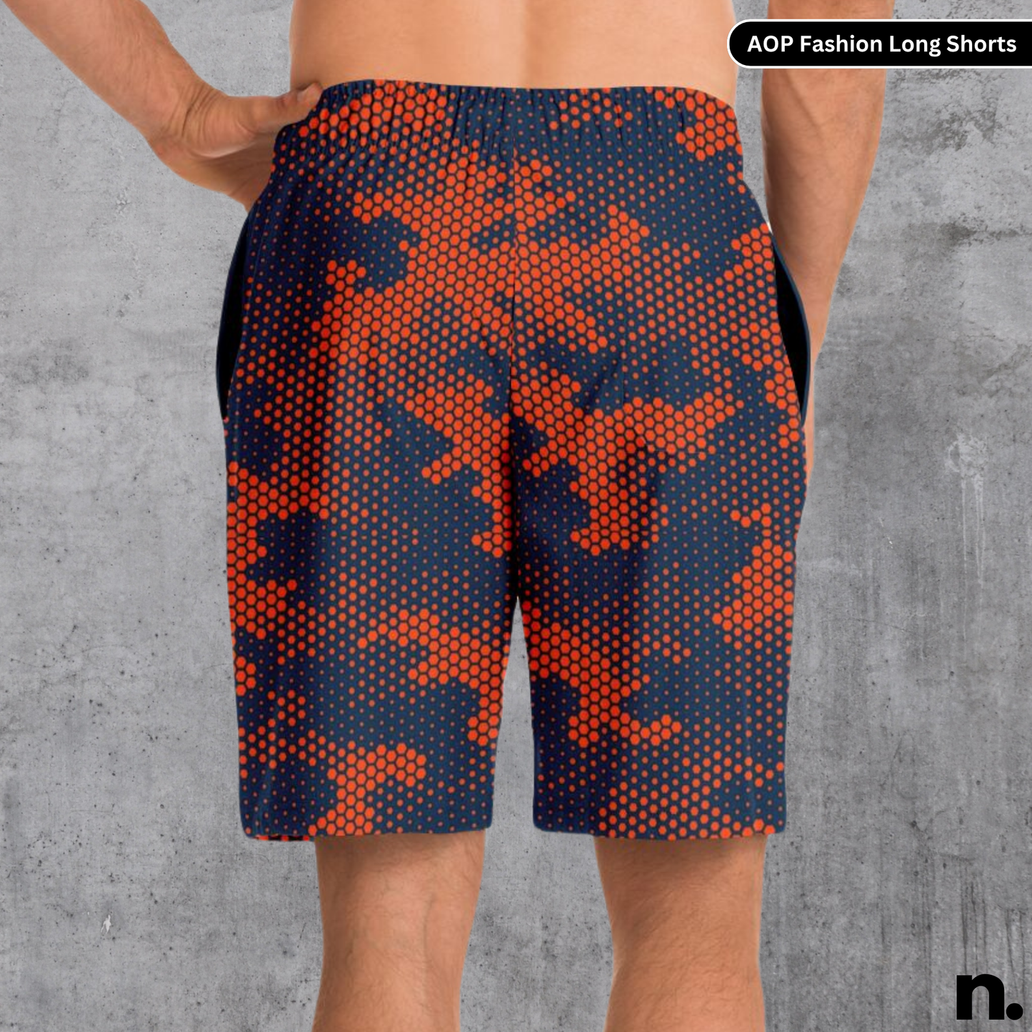 Nerdotopia Pixel Camo Long Shorts