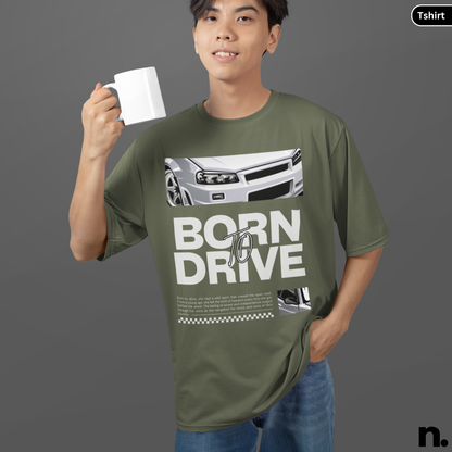 Graphic Tee - Born To Drive R34 Unisex Softstyle T-Shirt