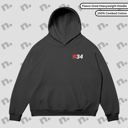 R34 Heritage Premium Fleece-lined Hoodie