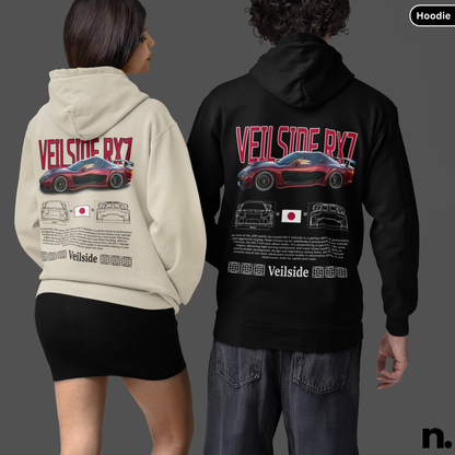 Veilside RX7 Poster Style Hoodie