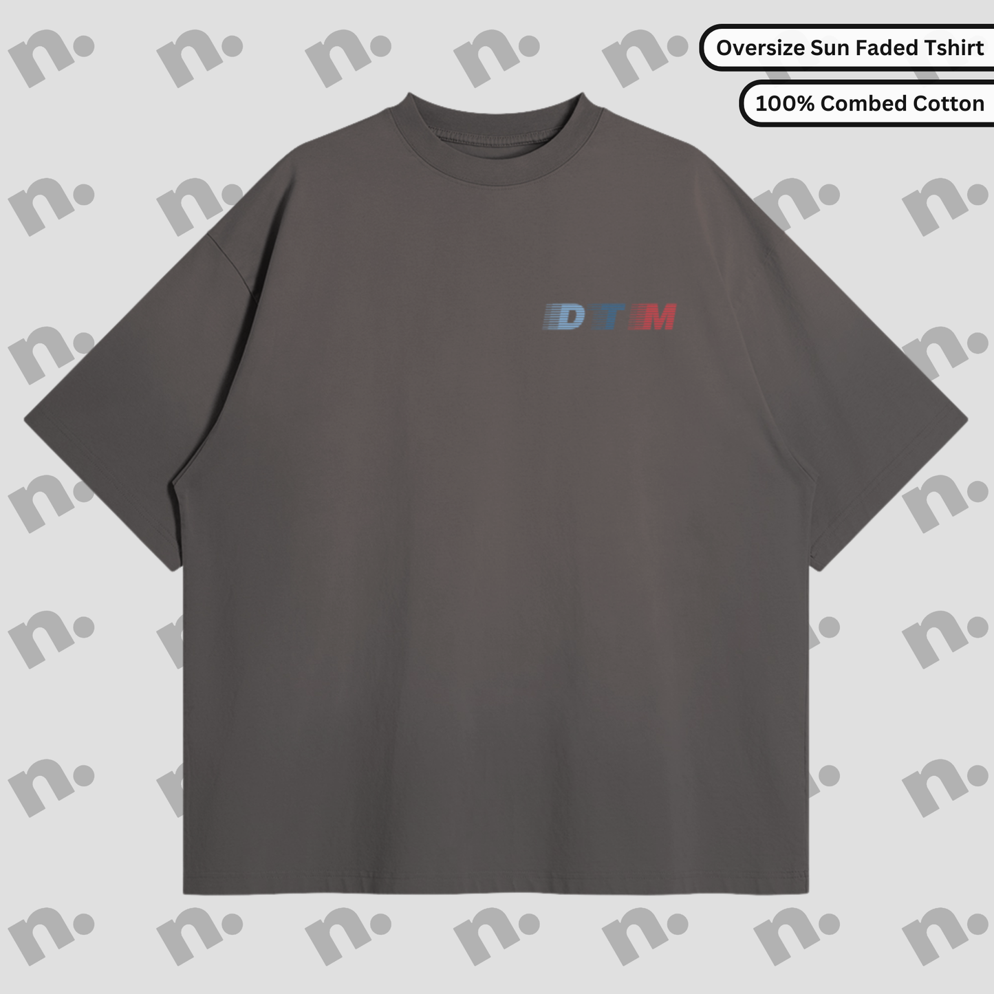 From DTM to Driveway Royalty Oversized Sun Faded Tee