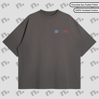 From DTM to Driveway Royalty Oversized Sun Faded Tee