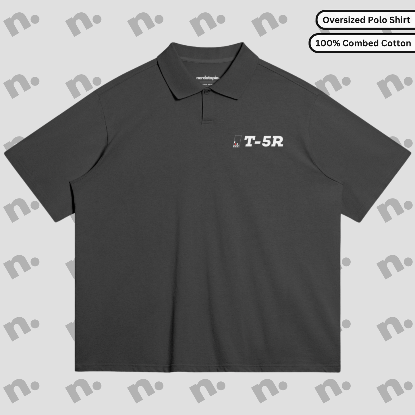T5R Brick Collar Premium Polo Shirt