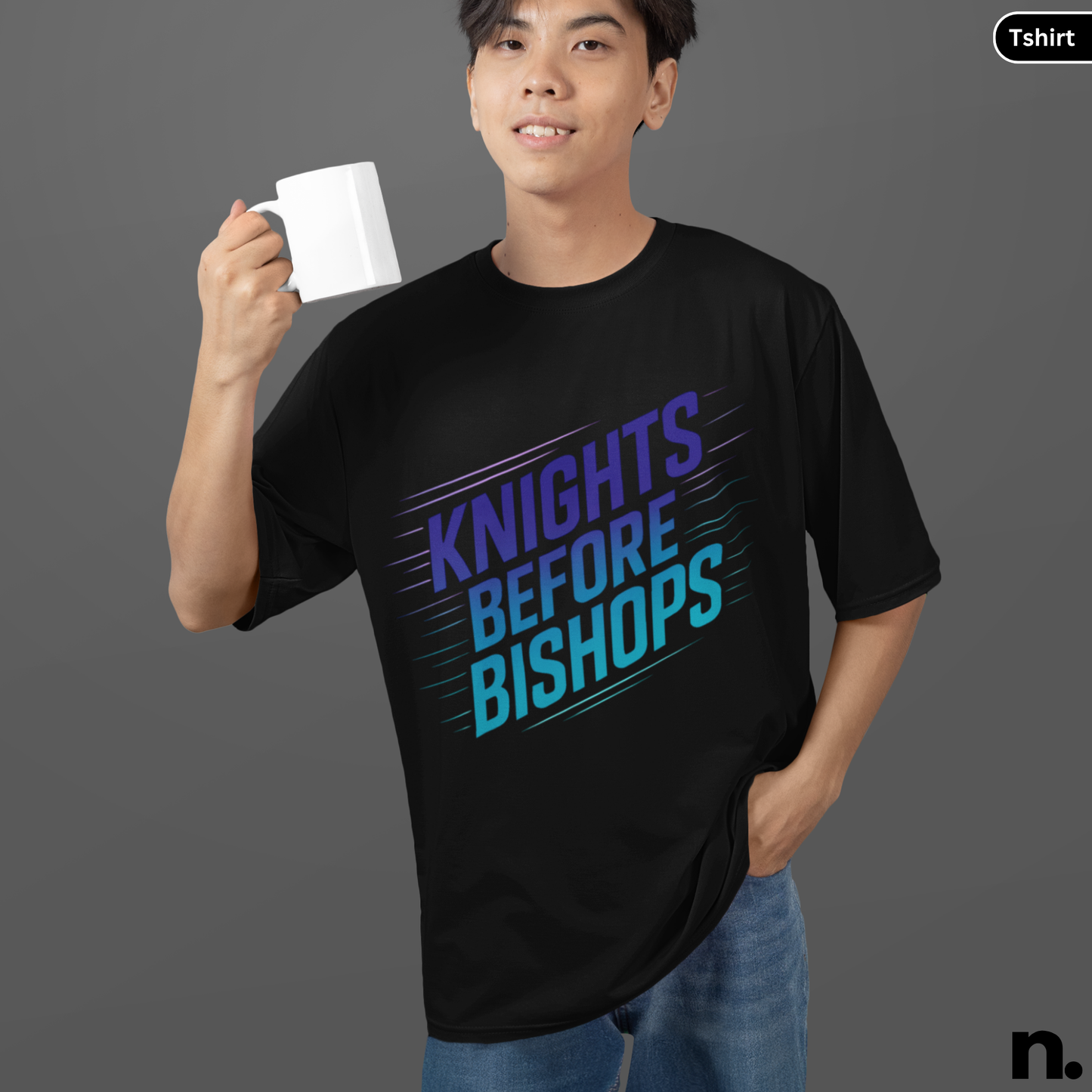 Knight Before Bishops Chess Inspired Unisex Tee