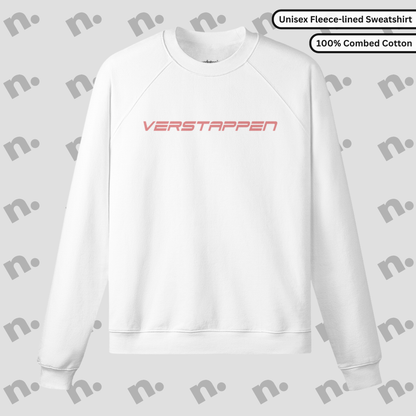 Max Verstappen Inspired Fleece-Lined Sweatshirt