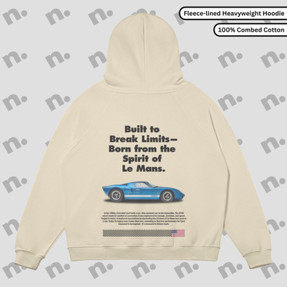 GT40 Inspired Fleece-lined Premium Hoodie