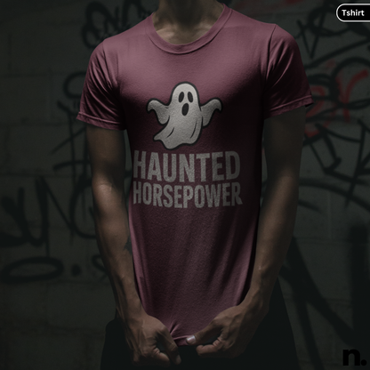 Haunted Horsepower V2 Unisex Halloween Tee