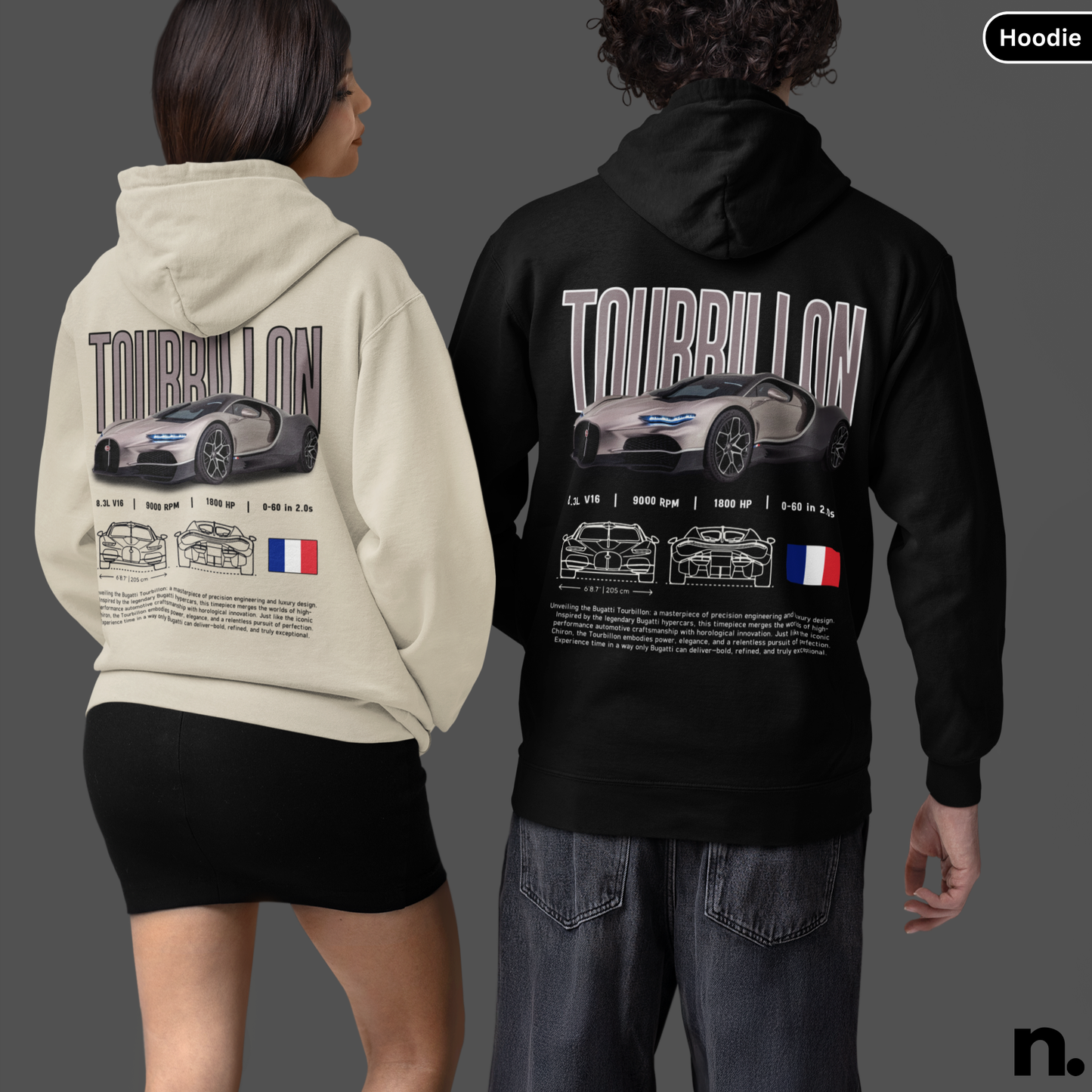 New Tourbillon Poster Style Hoodie