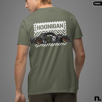Hoonigan Back Poster Unisex Cotton Tee