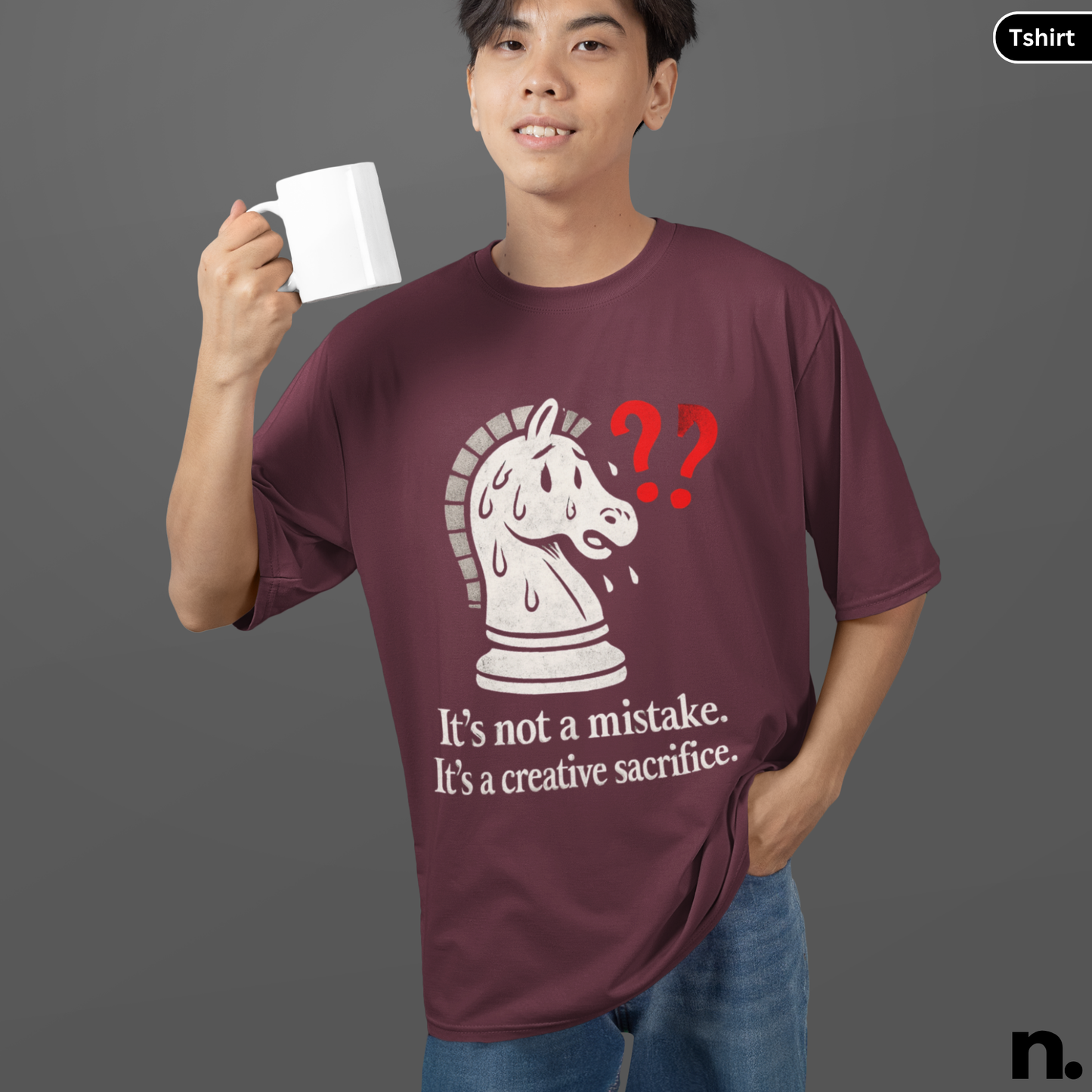 Knight Sacrifice Chess Inspired Unisex Tee