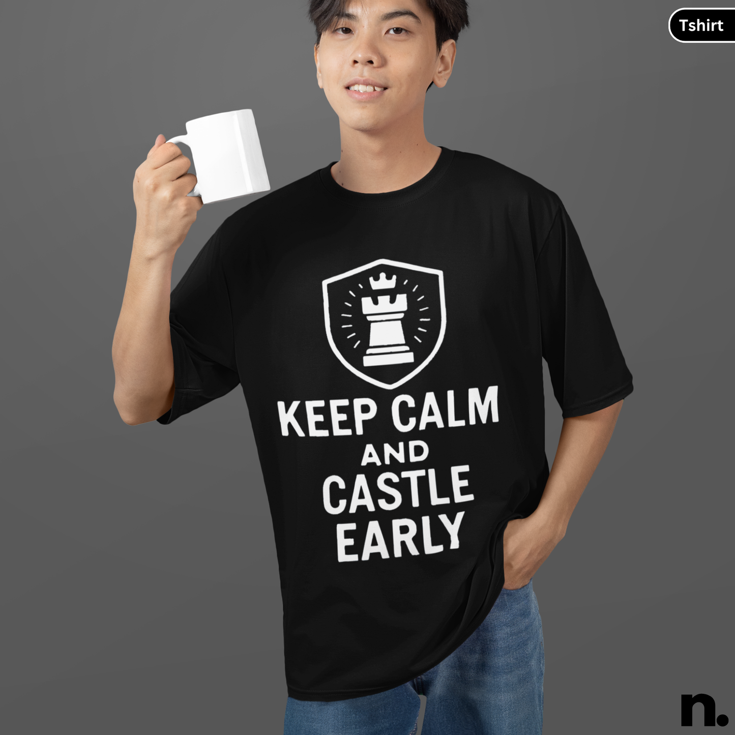 Castle Early Chess Motivational Inspired Unisex Tee