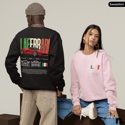Laferrari Italian Poster Style Sweatshirt
