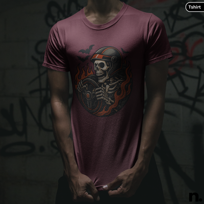 Death Rider Unisex Halloween Tee