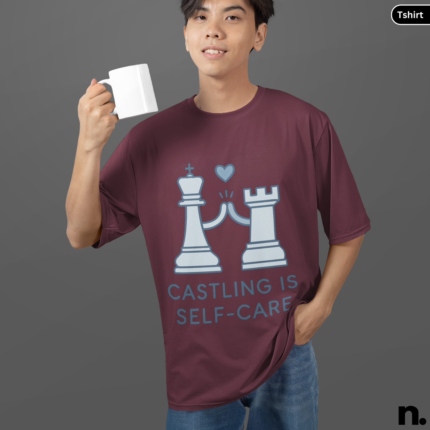 Castling Is Self Care Chess Inspired Unisex Tee