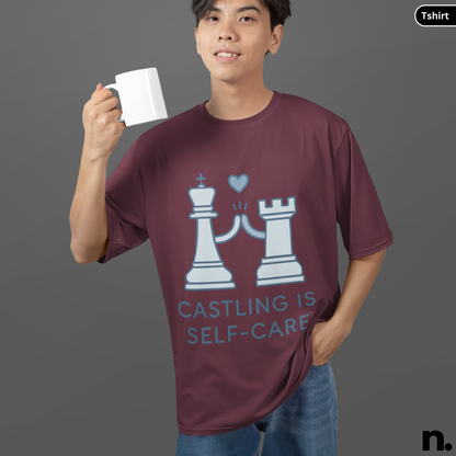 Castling Is Self Care Chess Inspired Unisex Tee
