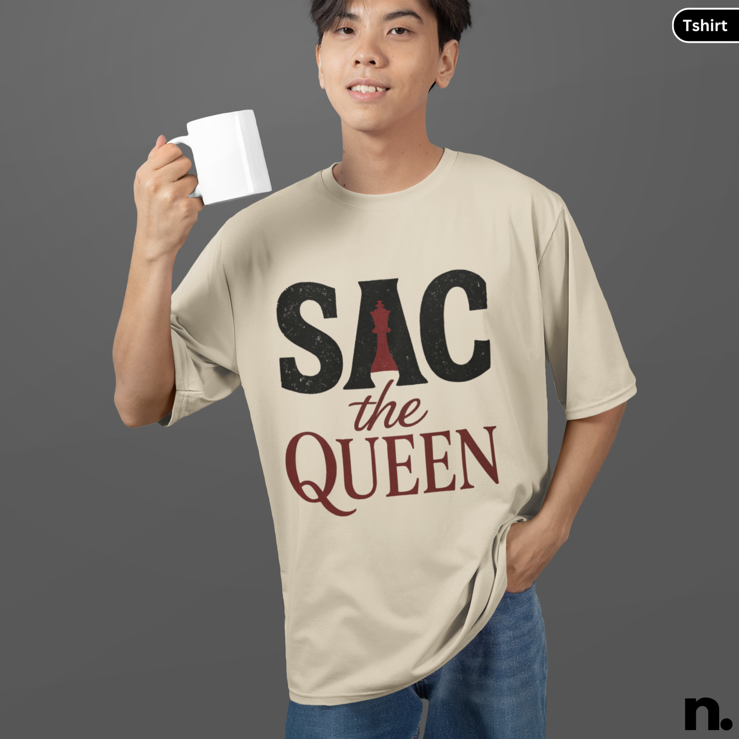Sac The Queen Chess Inspired Unisex Tee