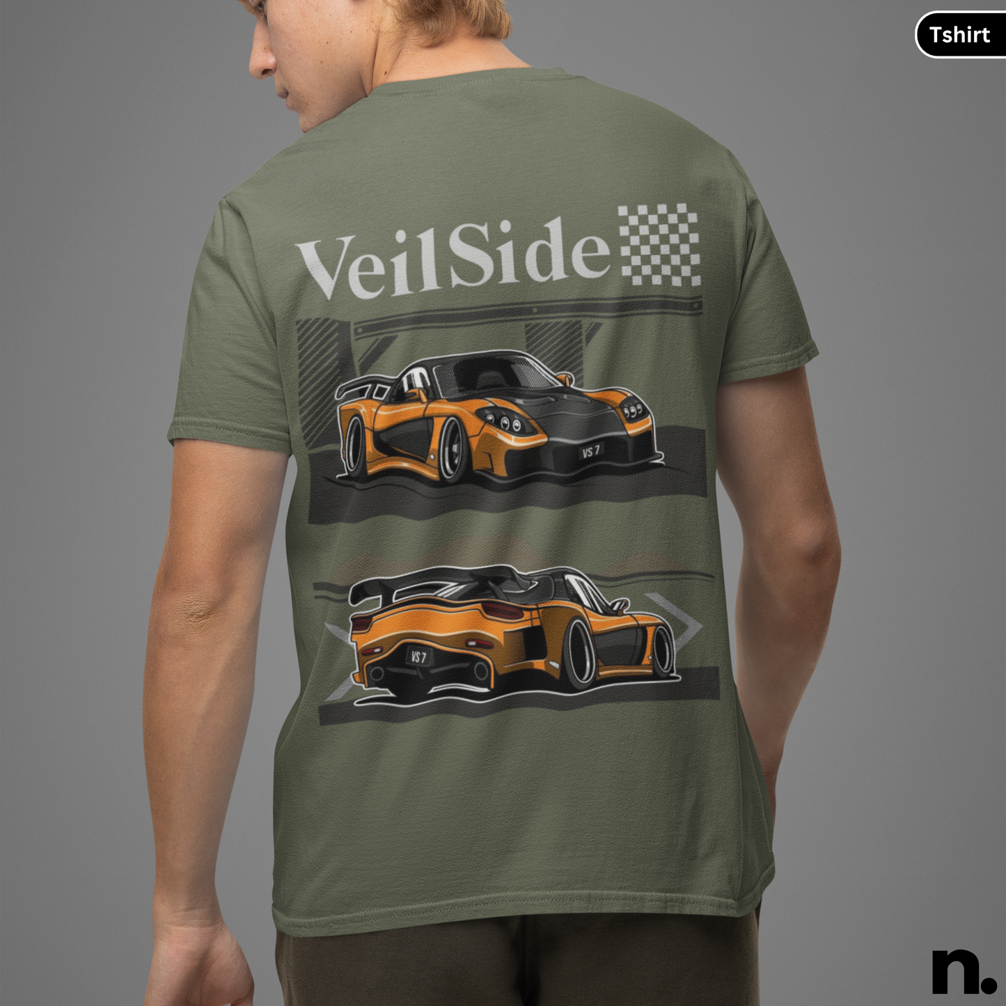 Veilside RX7 Poster Style Unisex Heavy Cotton Tee