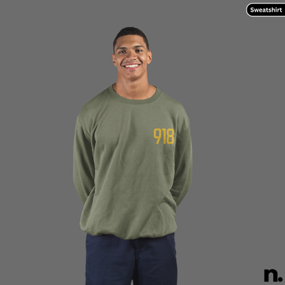 918 Spyder Poster Style Sweatshirt