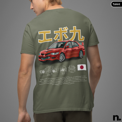 JDM Evo Poster Style T-shirt