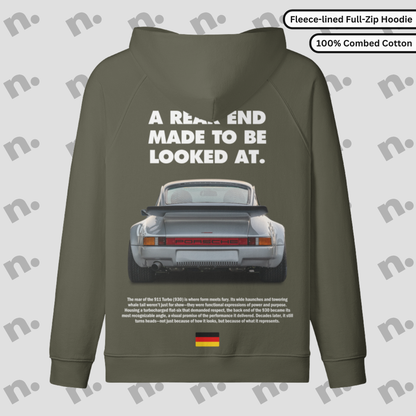 930 Rear End Full-Zip Fleece-lined Premium Hoodie