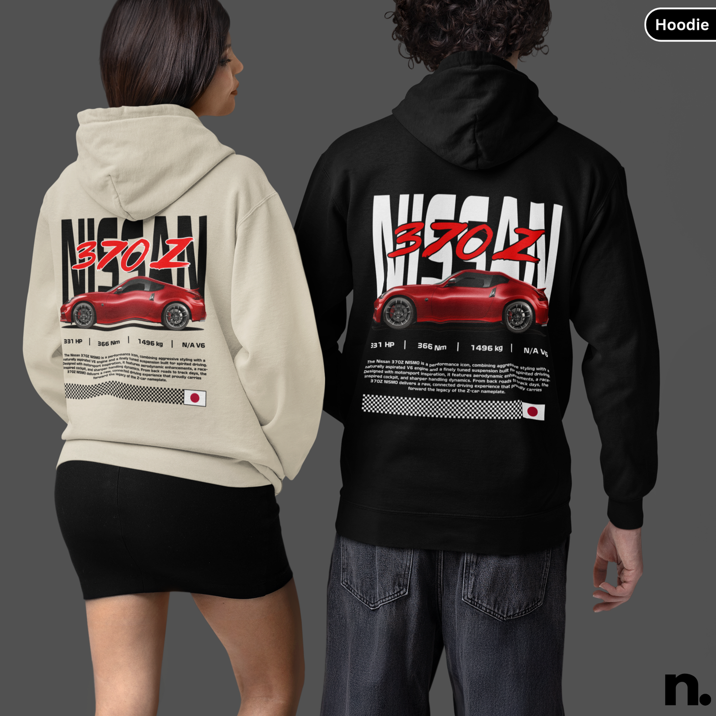370Z New Poster Style Hoodie