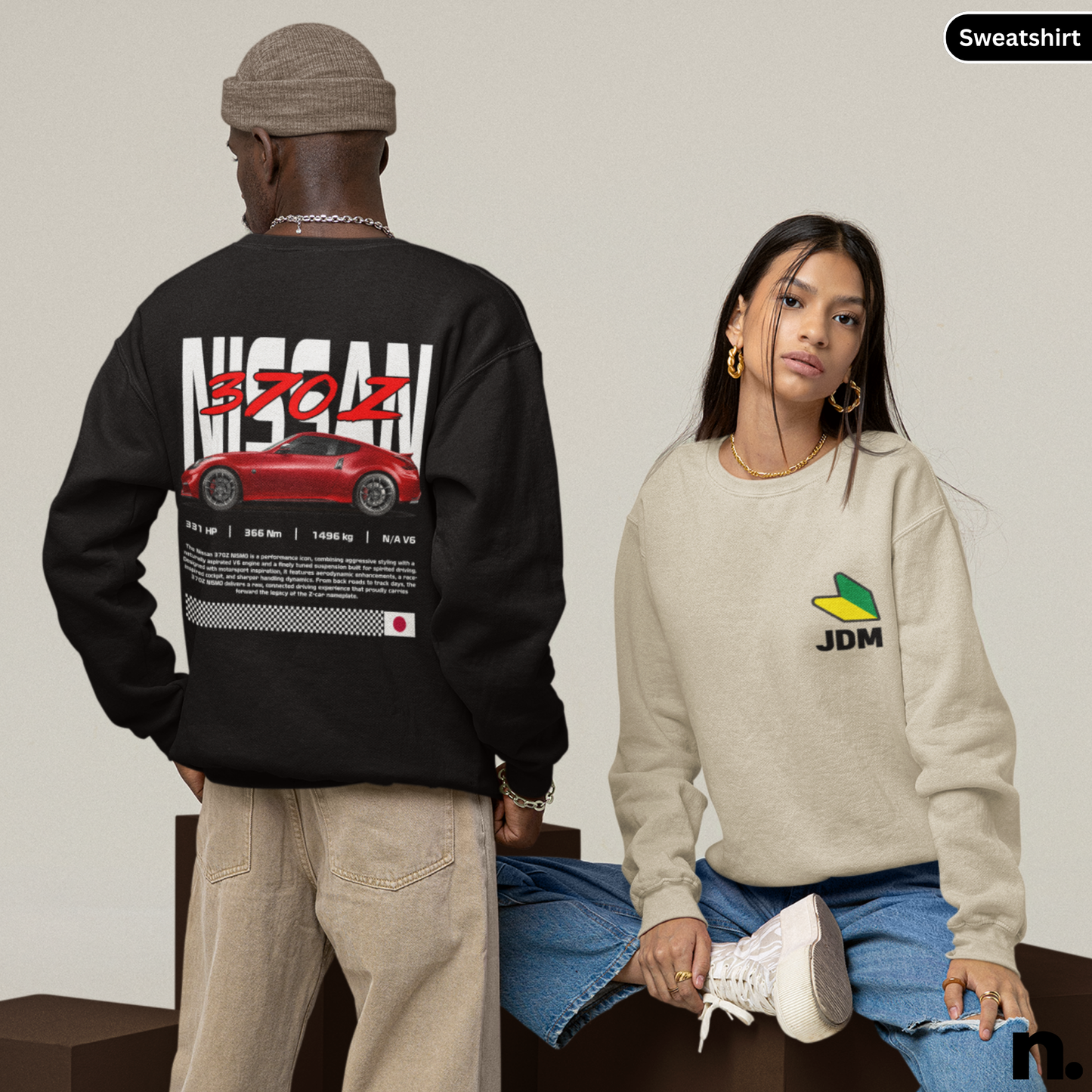 370z New Poster Style Sweatshirt