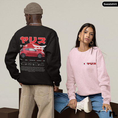 JDM GR Yaris Poster Style Sweatshirt