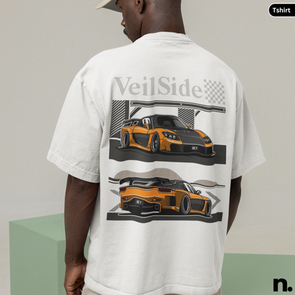 Veilside RX7 Poster Style Unisex Heavy Cotton Tee
