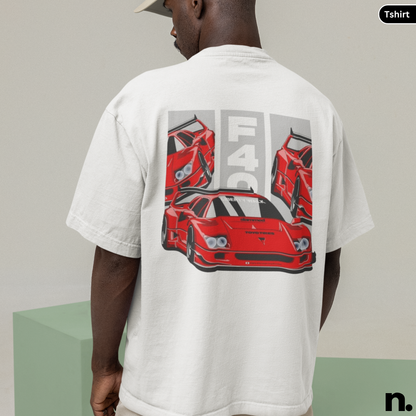 LBWK F40 Poster Style Print Unisex Heavy Cotton Tee