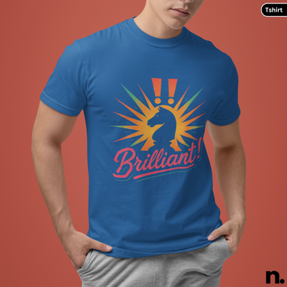 Brilliant Knight Chess Motivational Unisex Tee