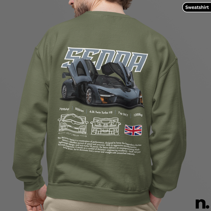 Senna Poster Style Sweatshirt