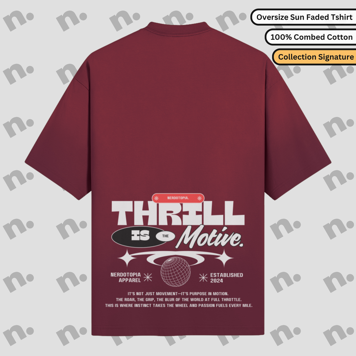 Thrill Is the Motive // Nerdotopia Auto Legends Vol 1 Signature Tee V2