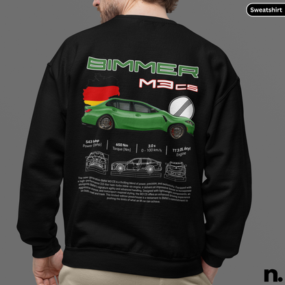New M3CS Poster Style Sweatshirt