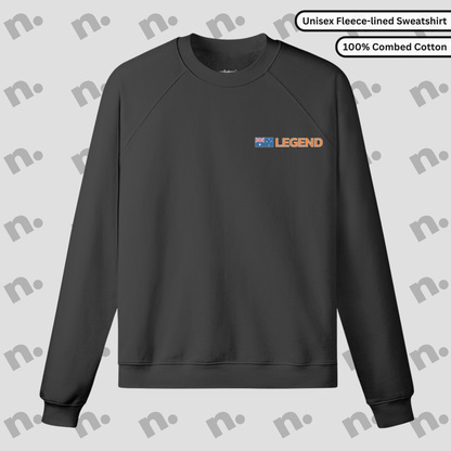 LEAN. LOUD. LEGENDARY. – Premium Fleece-lined Sweatshirt